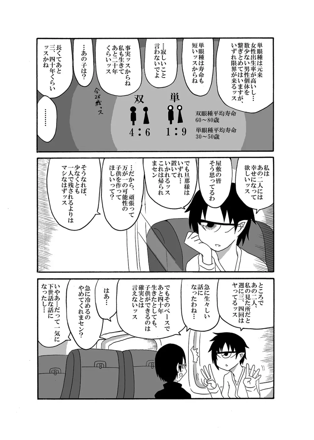 未開の地で拾った謎言語単眼ちゃんをメイドとして雇っていちゃらぶする本2 Page.47