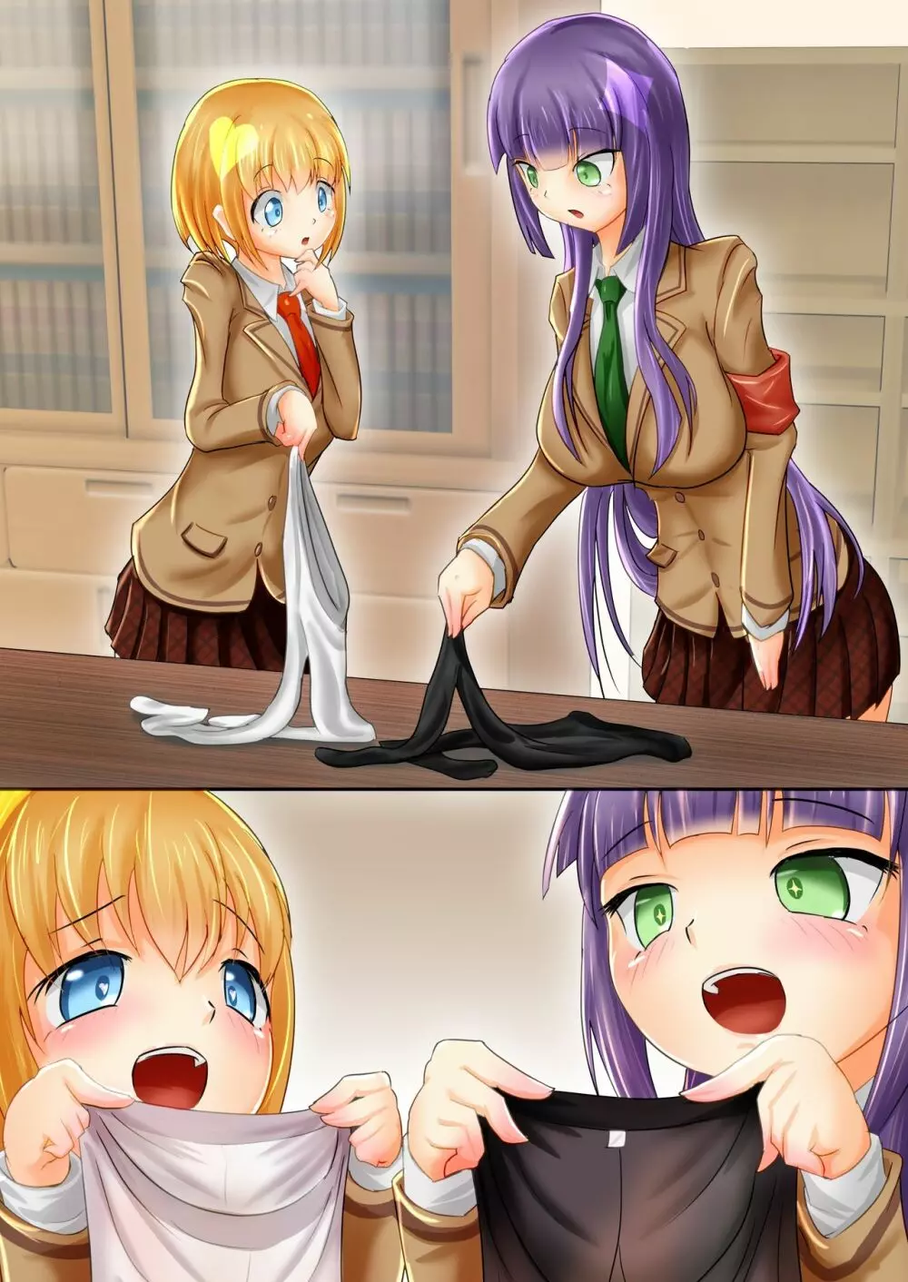 憧れの先輩と…ナイロン・パンデミック Page.22