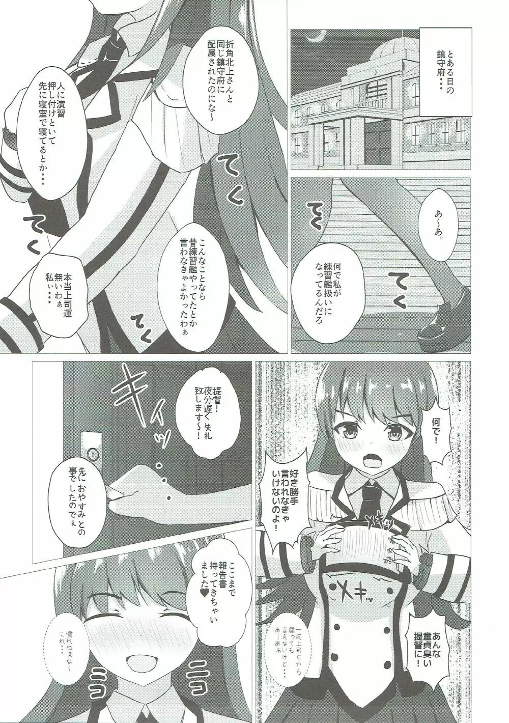 大井っちと練習したいっ!! Page.4