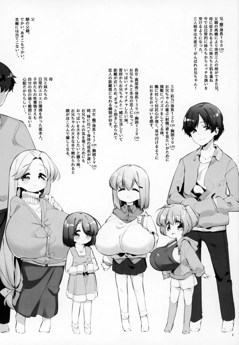 妹に挟まれて幸せでしょ?3 Page.2