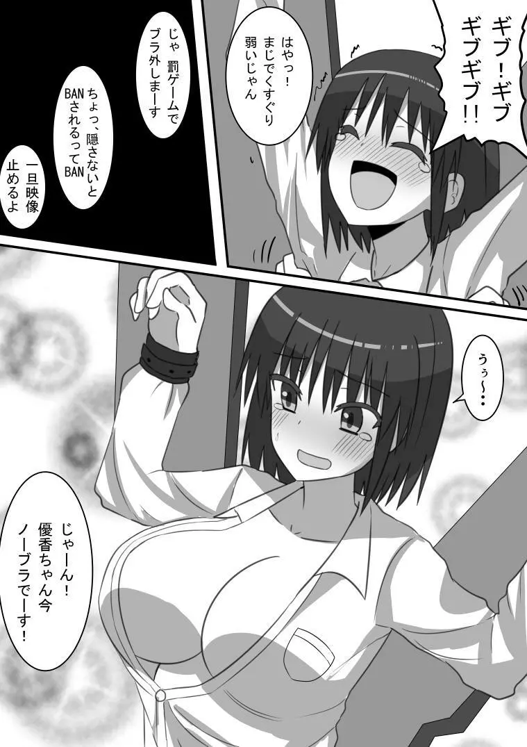 強制くすぐり企画生配信! Page.8
