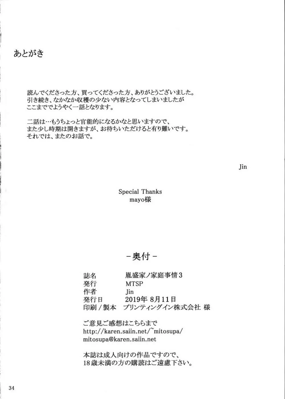 胤盛家ノ家庭事情3 Page.33