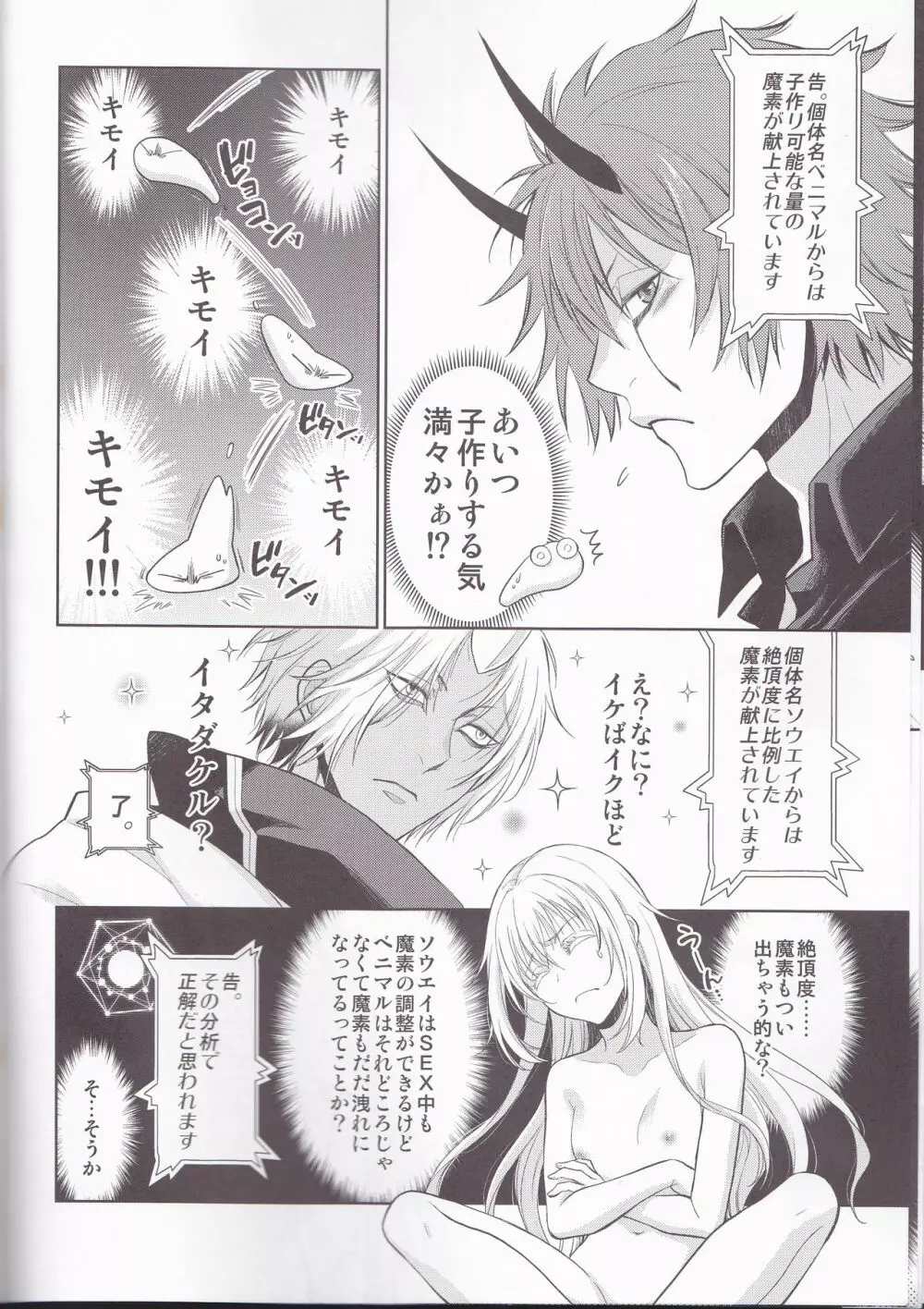 告。女性擬態化に成功しました4 Page.12