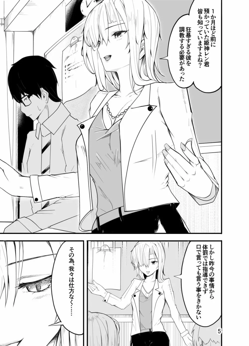 悪い子♂は女装でイジメ返し!? Page.6