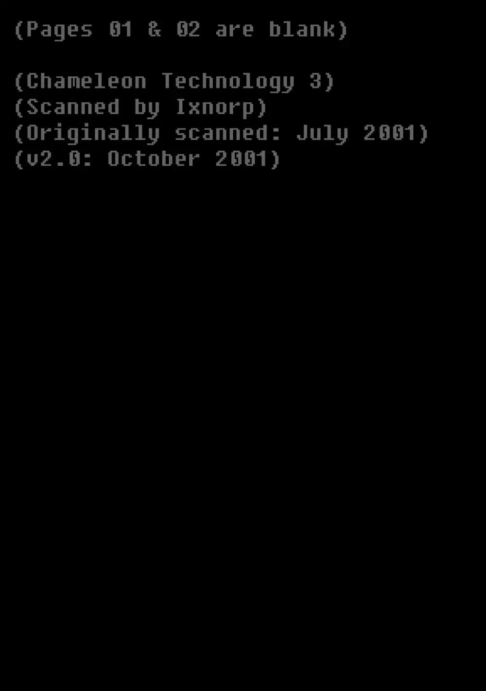 CAMELEON TECHNOLOGY 3 Page.3