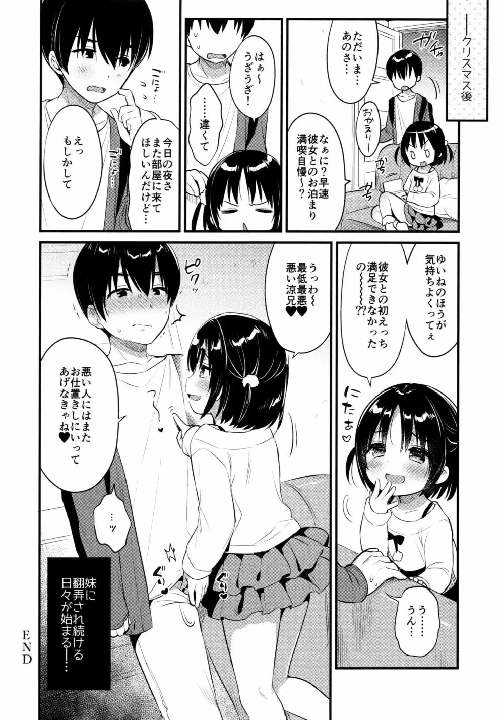 ぐいぐい妹にほんろうされるよわよわ兄 Page.19