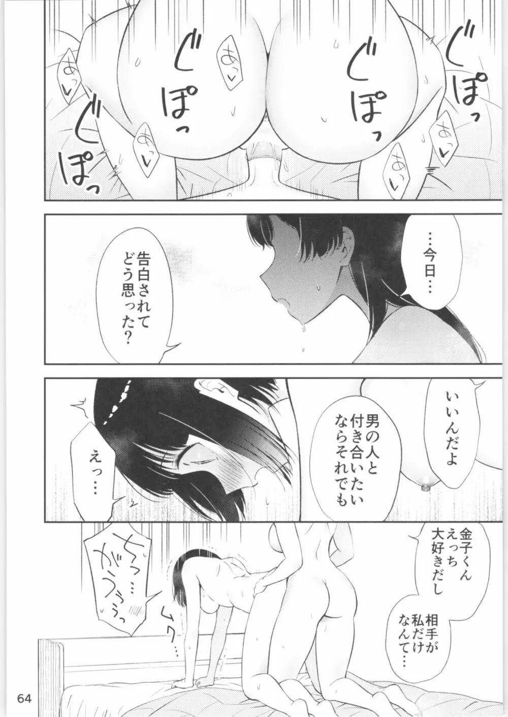 もしも女顔の男の子が女の子の体になったら Page.62