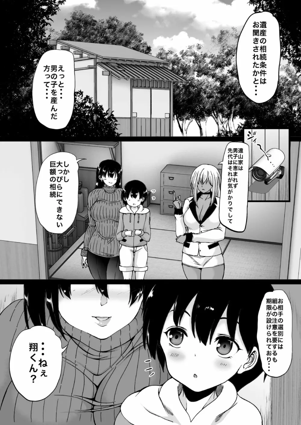 遠山家は僕のハーレム -熟女とセレブと定点カメラ- Page.14