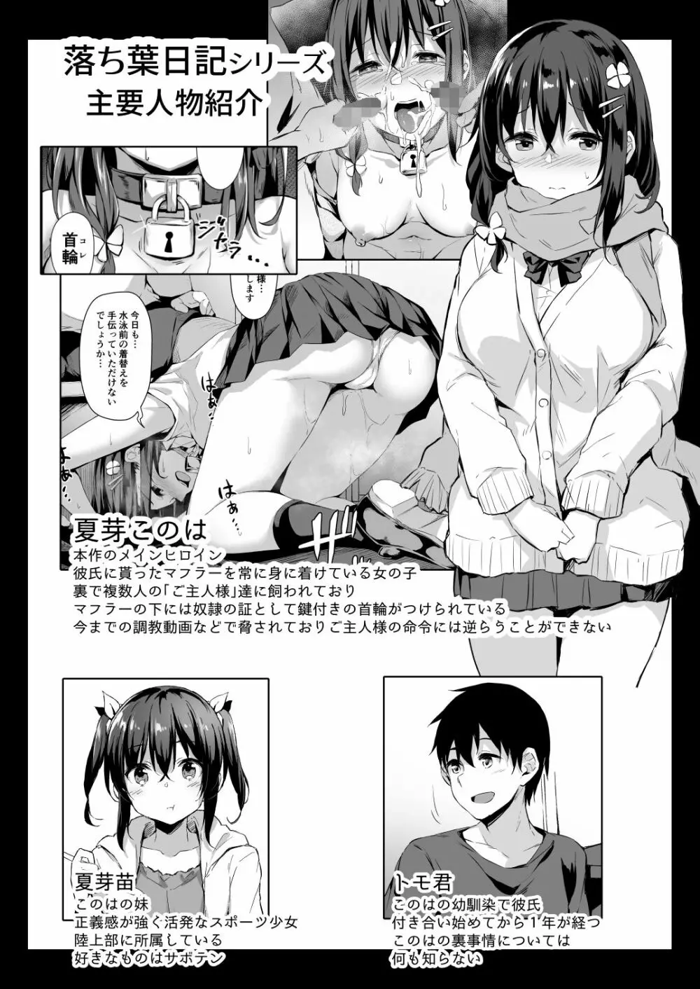落ち葉日記 -露出調教編- Page.2