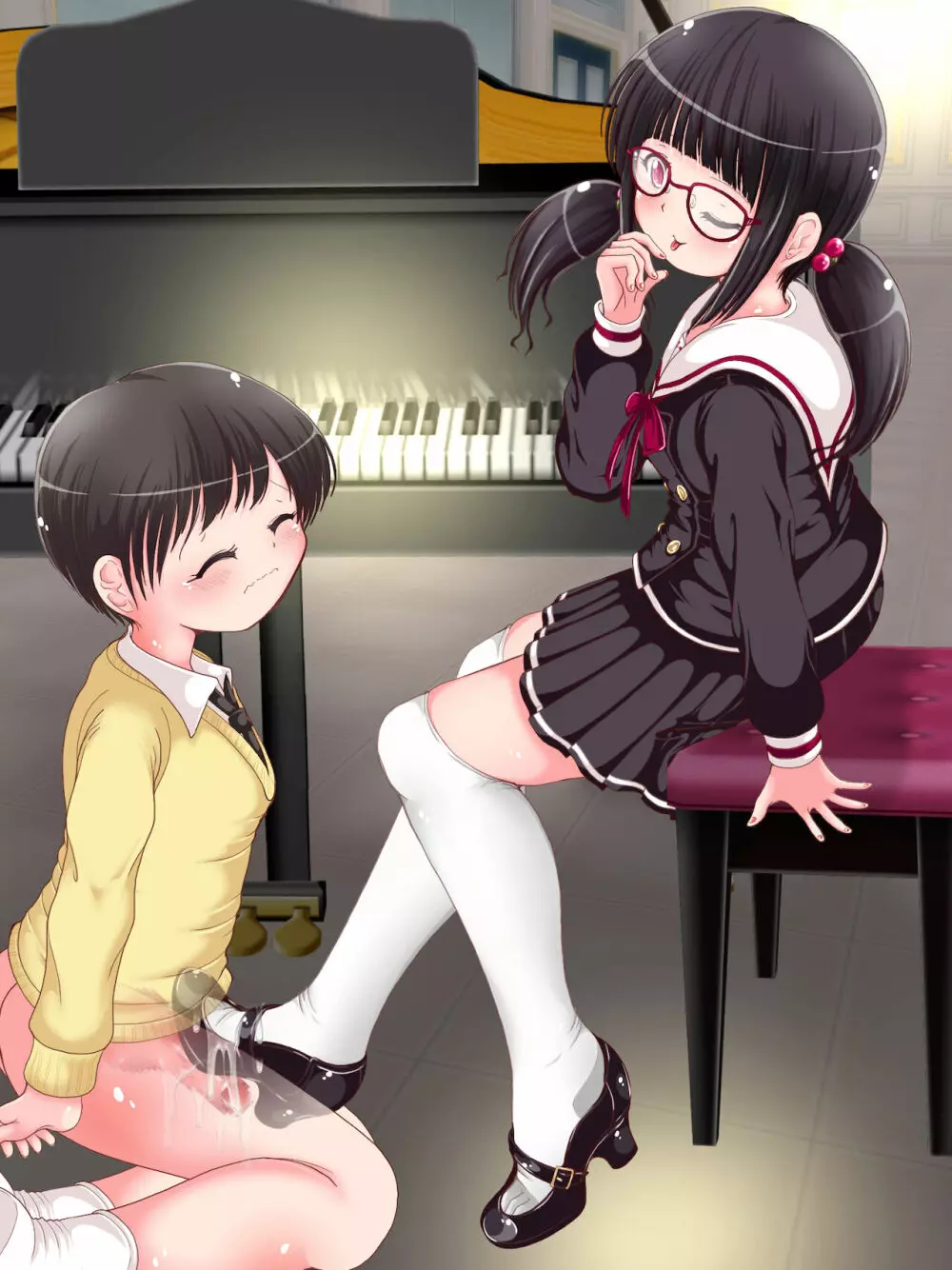 女学生の踏み踏み教育！？ タイツ＆ニーソ祭 Page.359