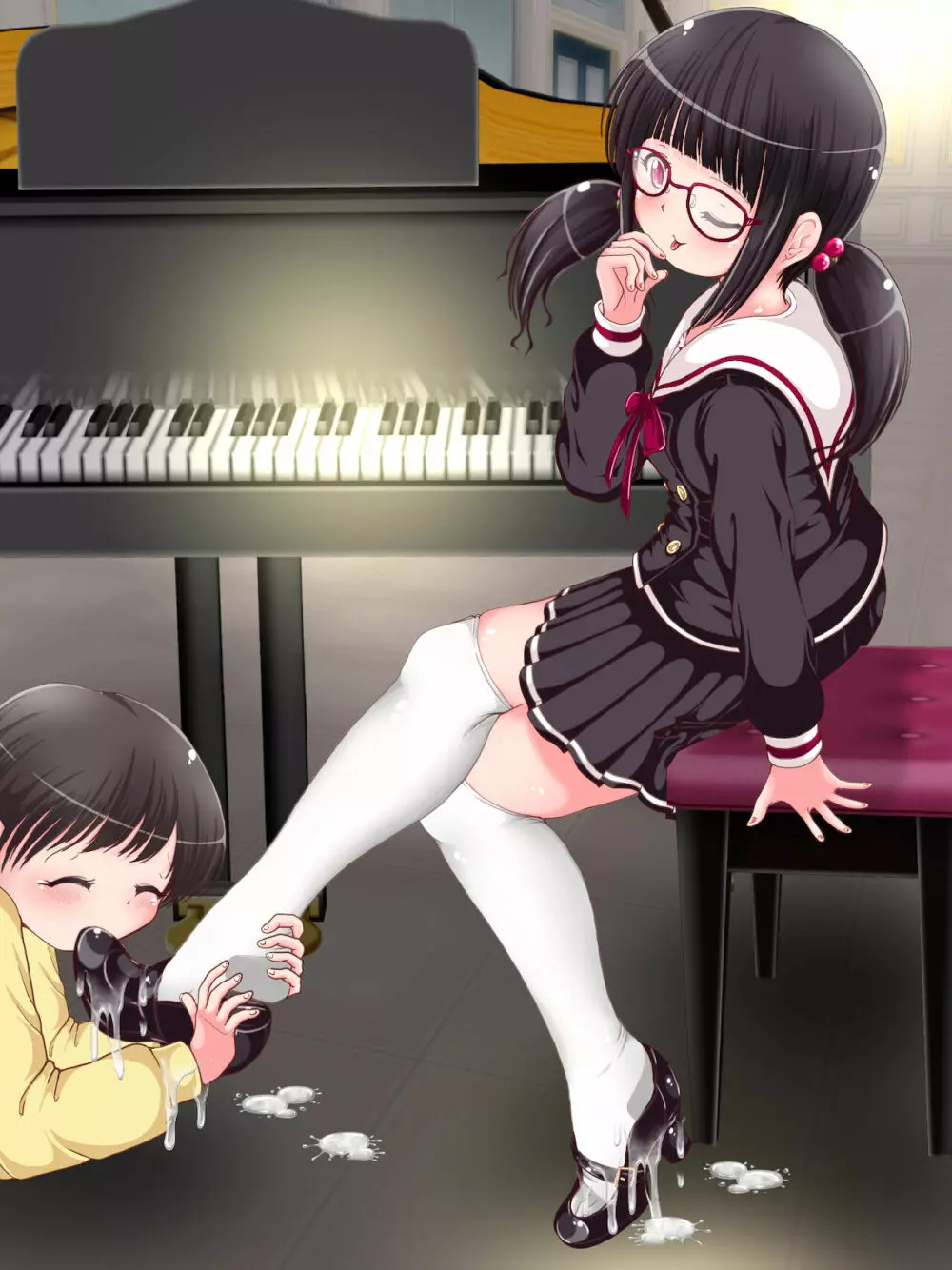 女学生の踏み踏み教育！？ タイツ＆ニーソ祭 Page.363