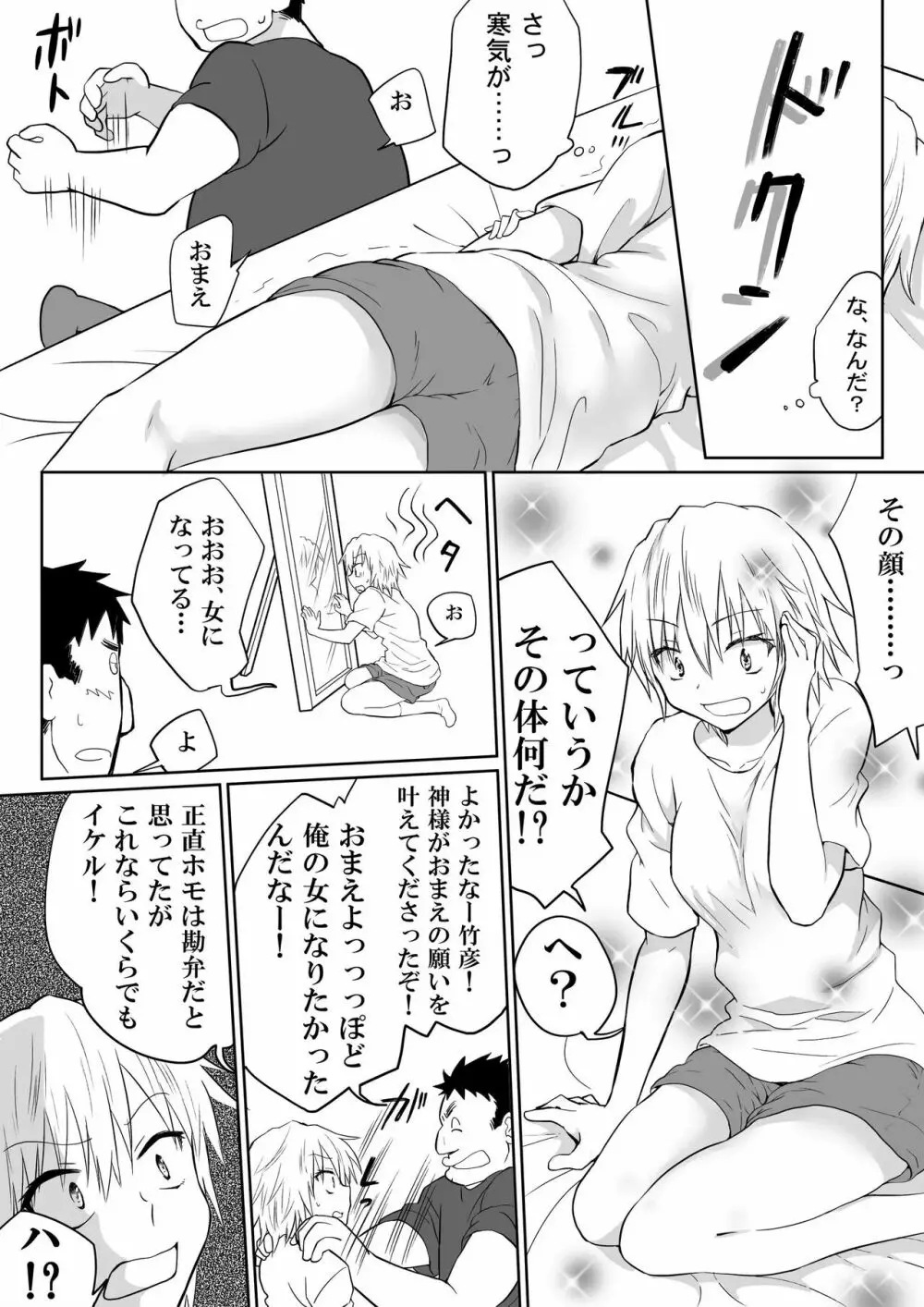 三下の俺が美少女になって犯されるわけがない! Page.5