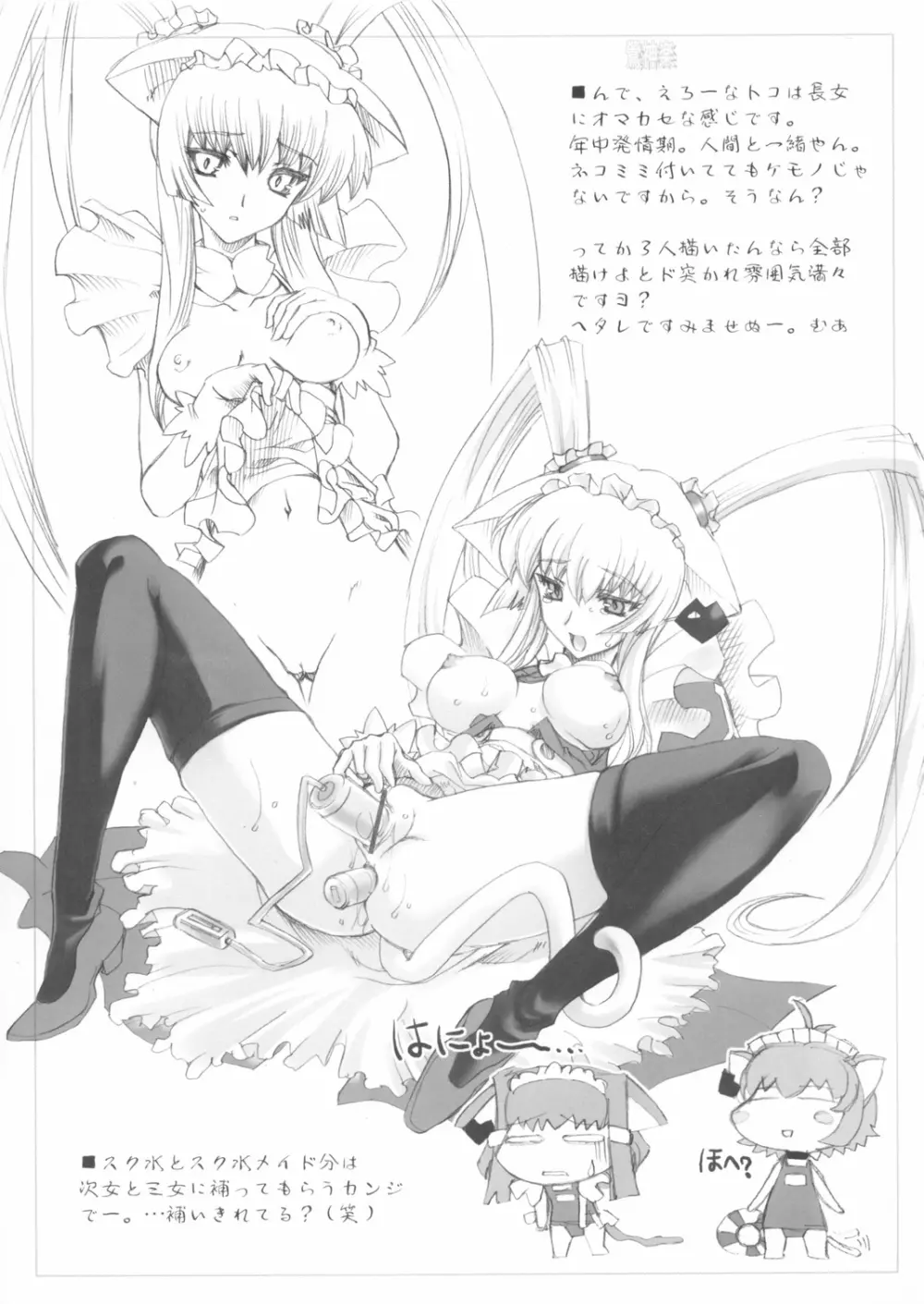 スク水メイド本2003年秋号おしゃれ小鉢は付きません（笑） Page.13