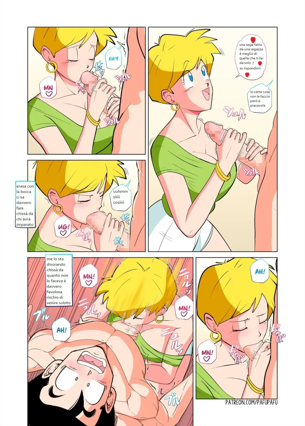 pafu pafu la prima volta di gohan Page.12