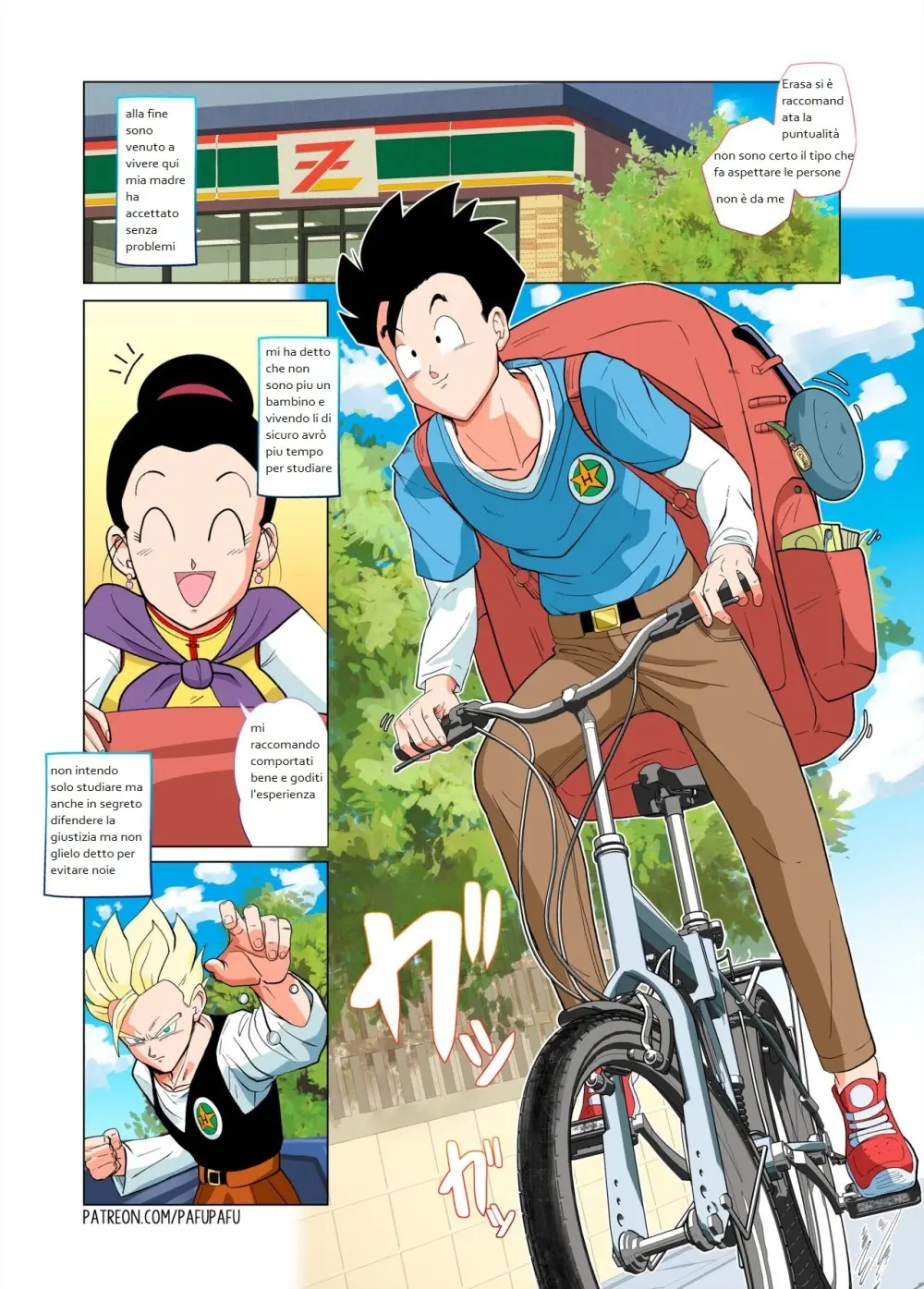 pafu pafu la prima volta di gohan Page.4