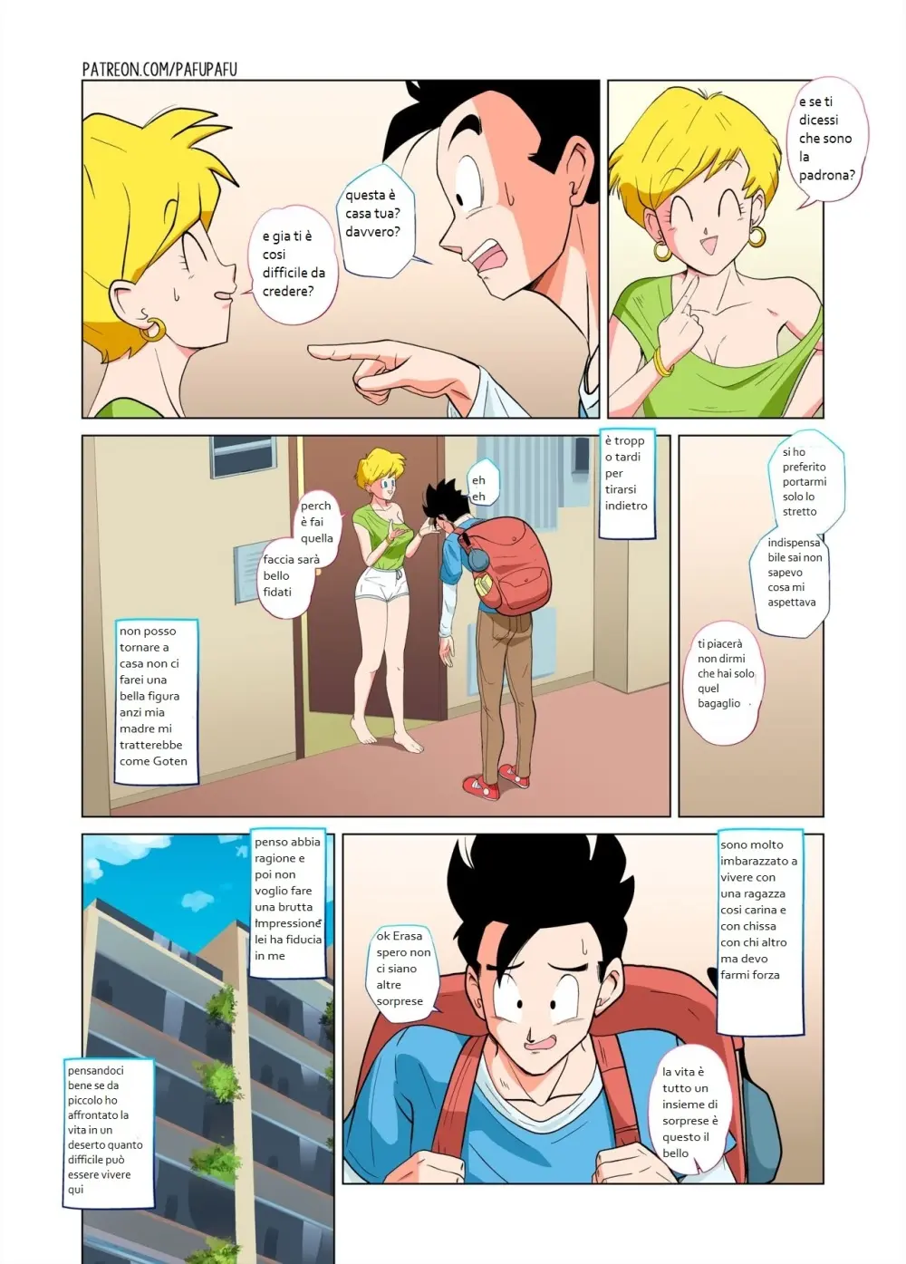 pafu pafu la prima volta di gohan Page.7