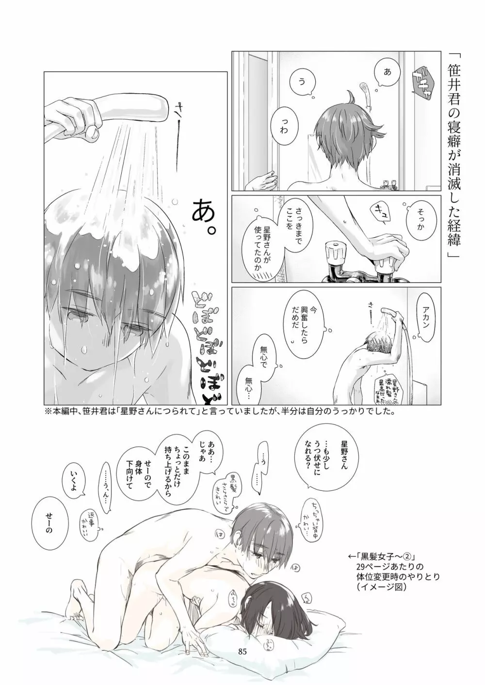 黒髪女子をとにかく愛でたい 3 Page.84