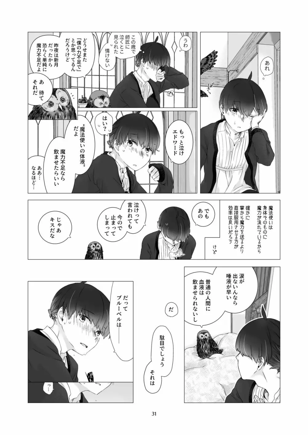 見習い魔法使い君と花の名前 Page.30