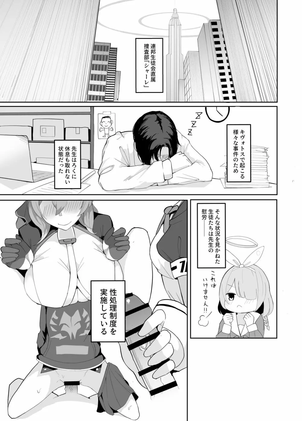 ブルアカ性処理部 -阿慈谷ヒフミ編- Page.2