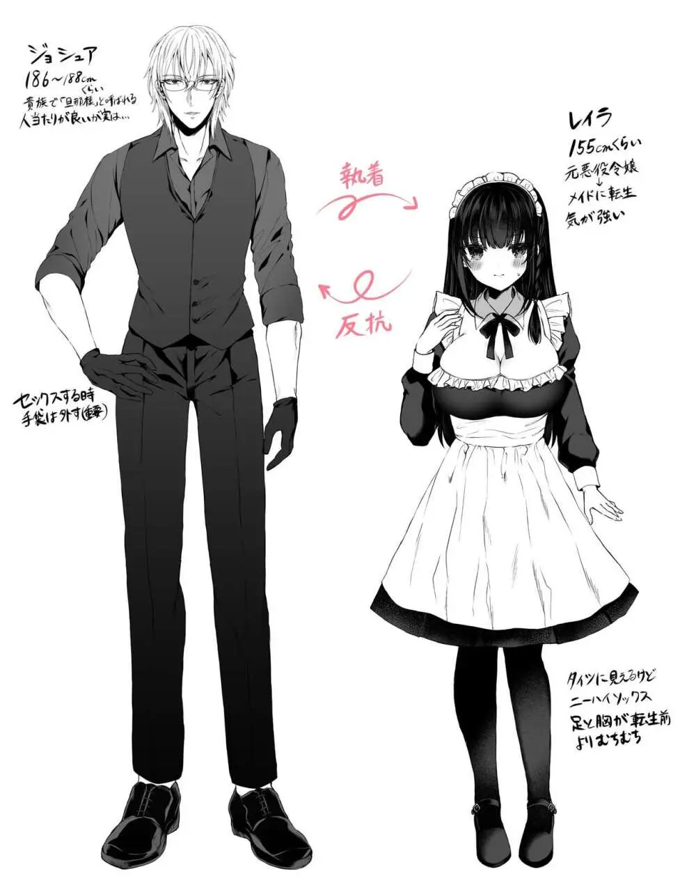 散りゆく黒百合～転生メイドは旦那様の執着から逃れられない～ Page.57