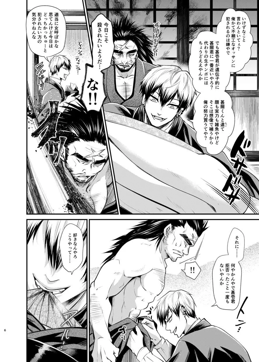 直哉わからせ～強ぉてシュッとしてて天才の俺とヤれるなんて光栄やろ?～ Page.5
