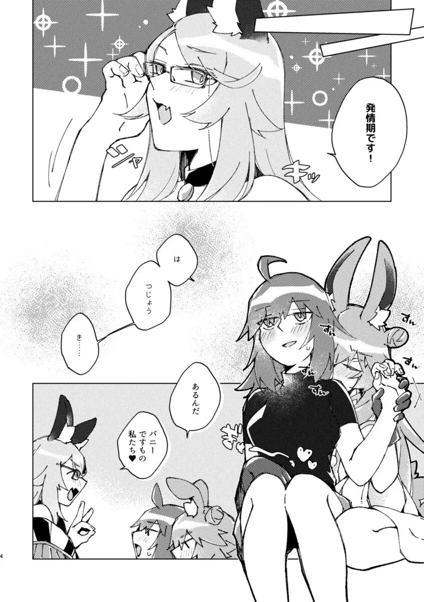 4/ 16 shinkan “hatsujō-ki ga owaranai to de rarenai heya”i[ fate grand order ) Page.3