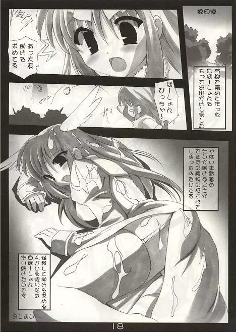 ぶっかけ白ぽーしょん Page.17