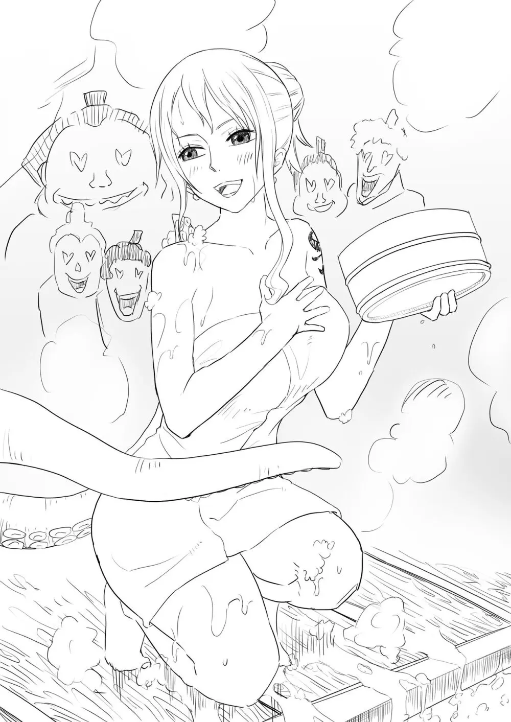 Nami Manga + various bonus Page.64
