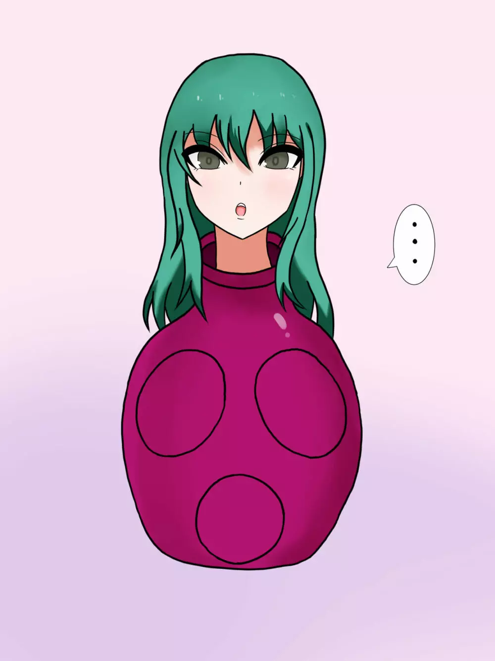 緑髪の巨乳娘ちゃんが「レディポット化」しちゃうだけの形状変化エロCG集 Page.168