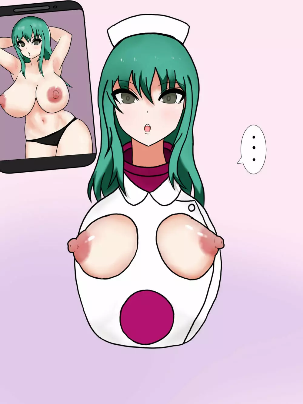 緑髪の巨乳娘ちゃんが「レディポット化」しちゃうだけの形状変化エロCG集 Page.58