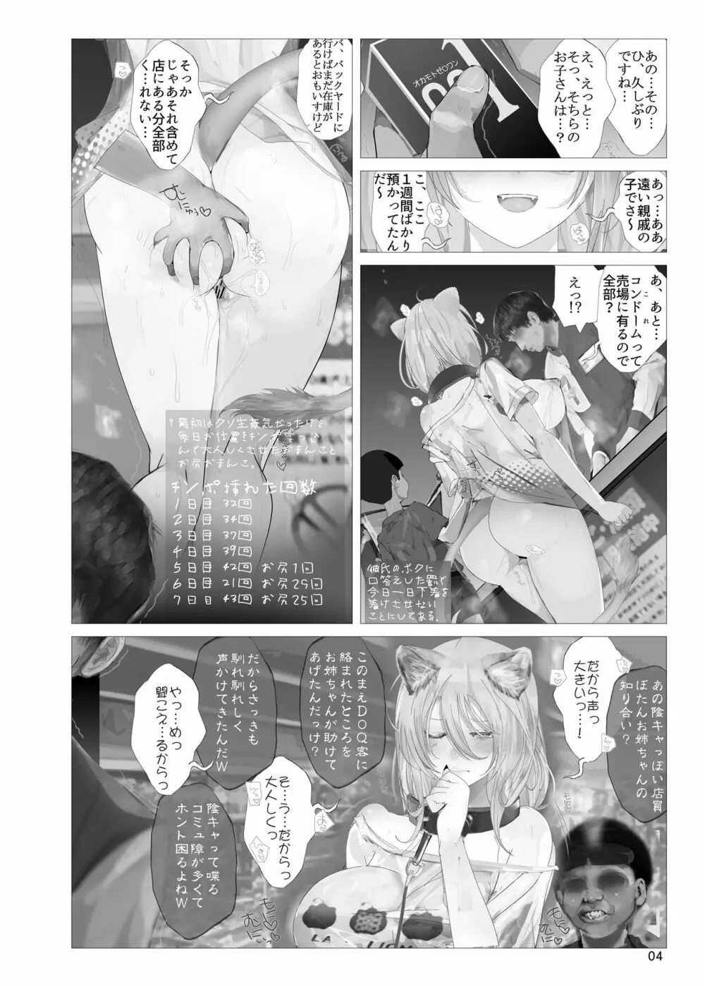 イ崔目民ししろん VS 糞食我鬼 Page.3