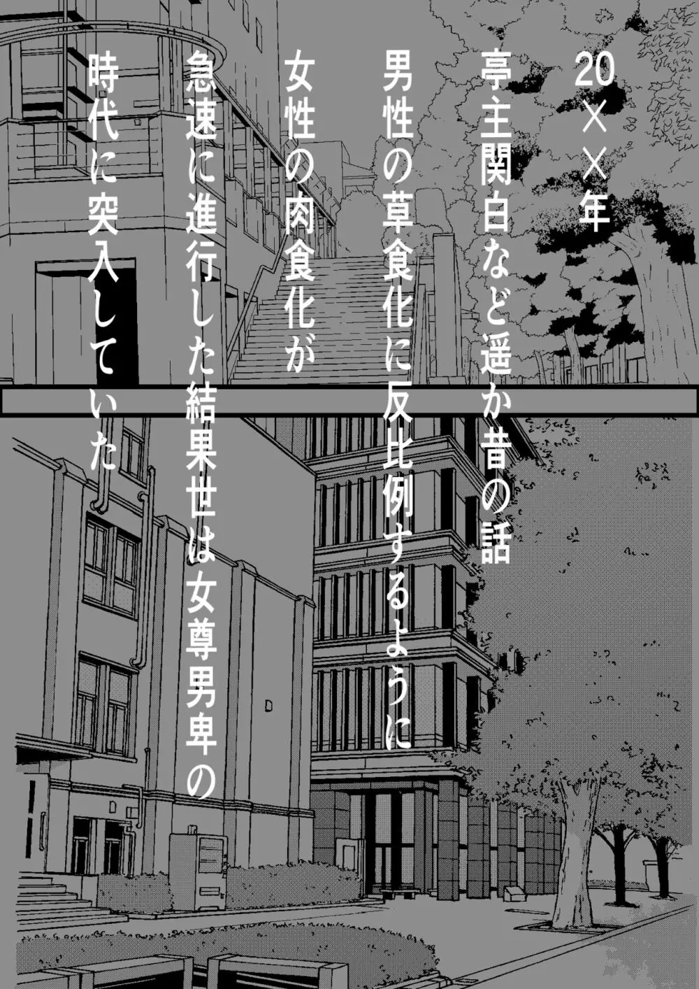 貞操逆転都市 騙されて入会したヤリサー集団♀のリーダーがどう見ても初恋のお姉さんなのだが、、、 Page.7