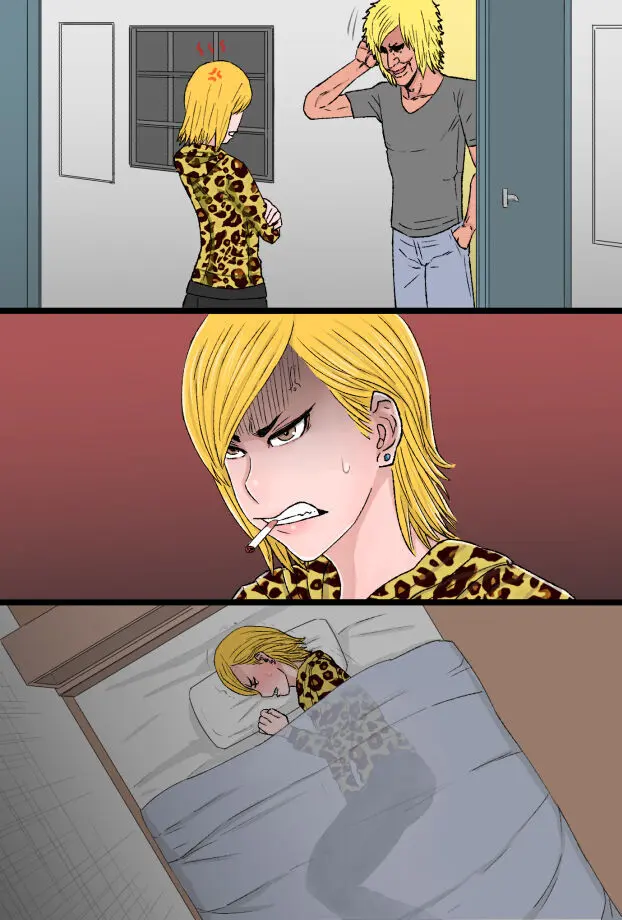 超おっかないウチのヤンキー母ちゃんがチャラ男のズル剥けチ○ポに完全敗北した話 Page.46