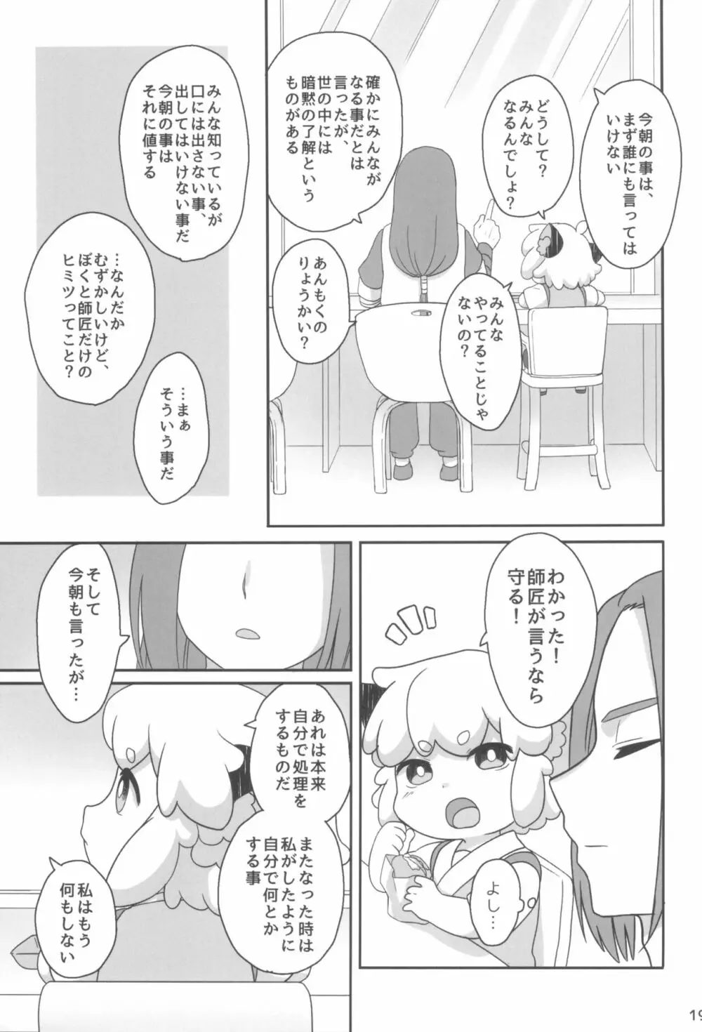 ぼくと師匠のはじめての。 -side6- Page.19