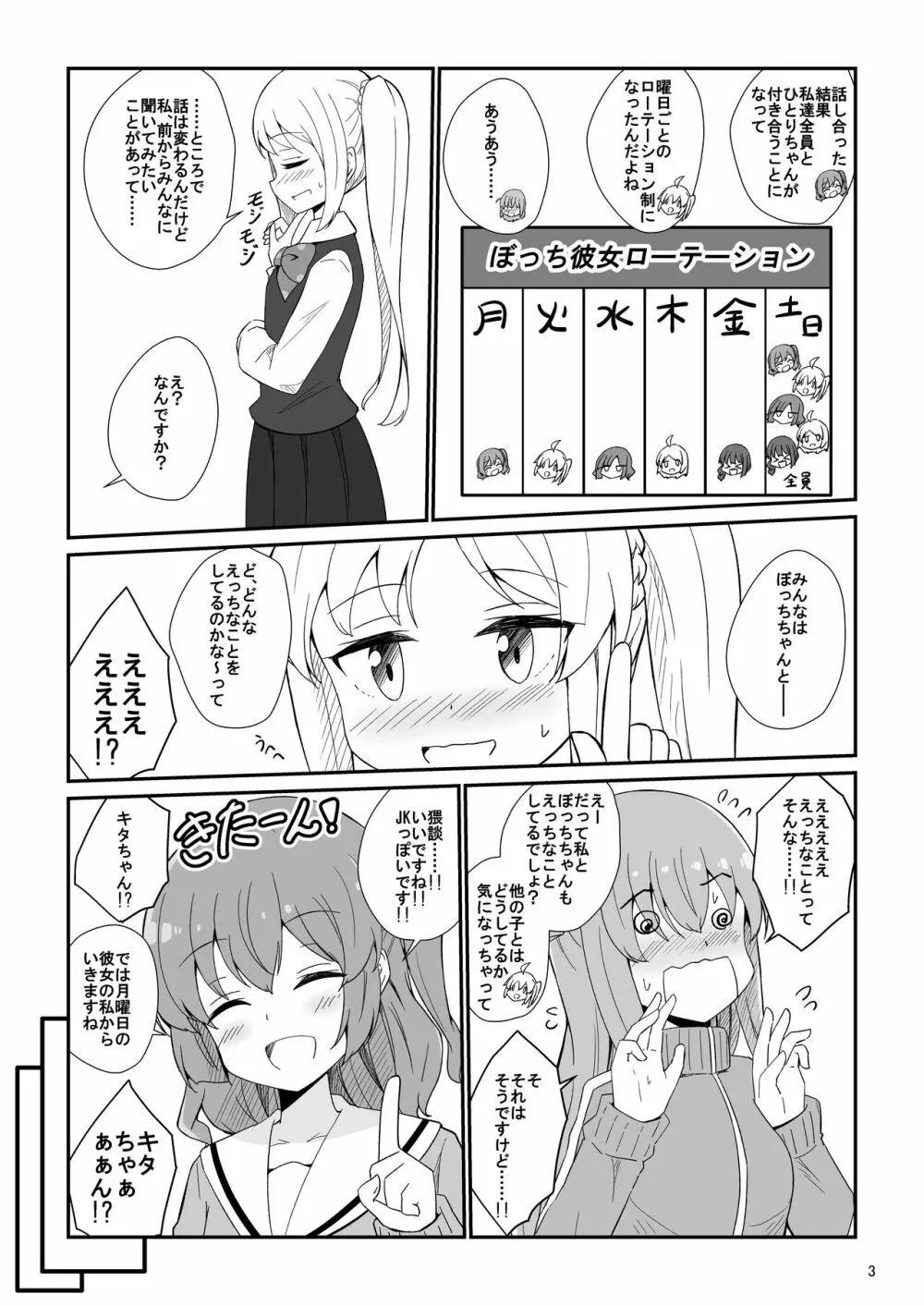 ぼっちざはーれむ! Page.4