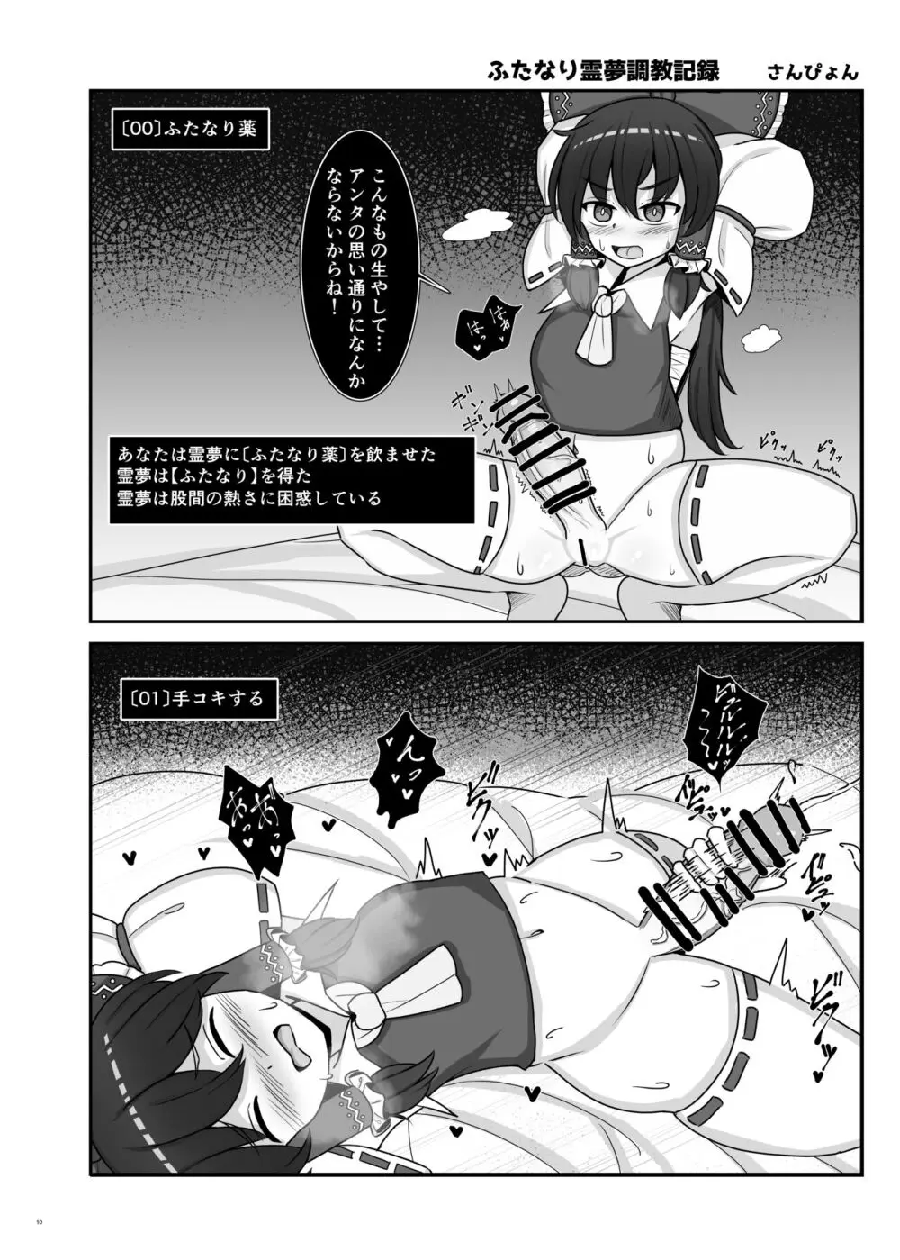 東方ふたなり受け合同誌 Page.10