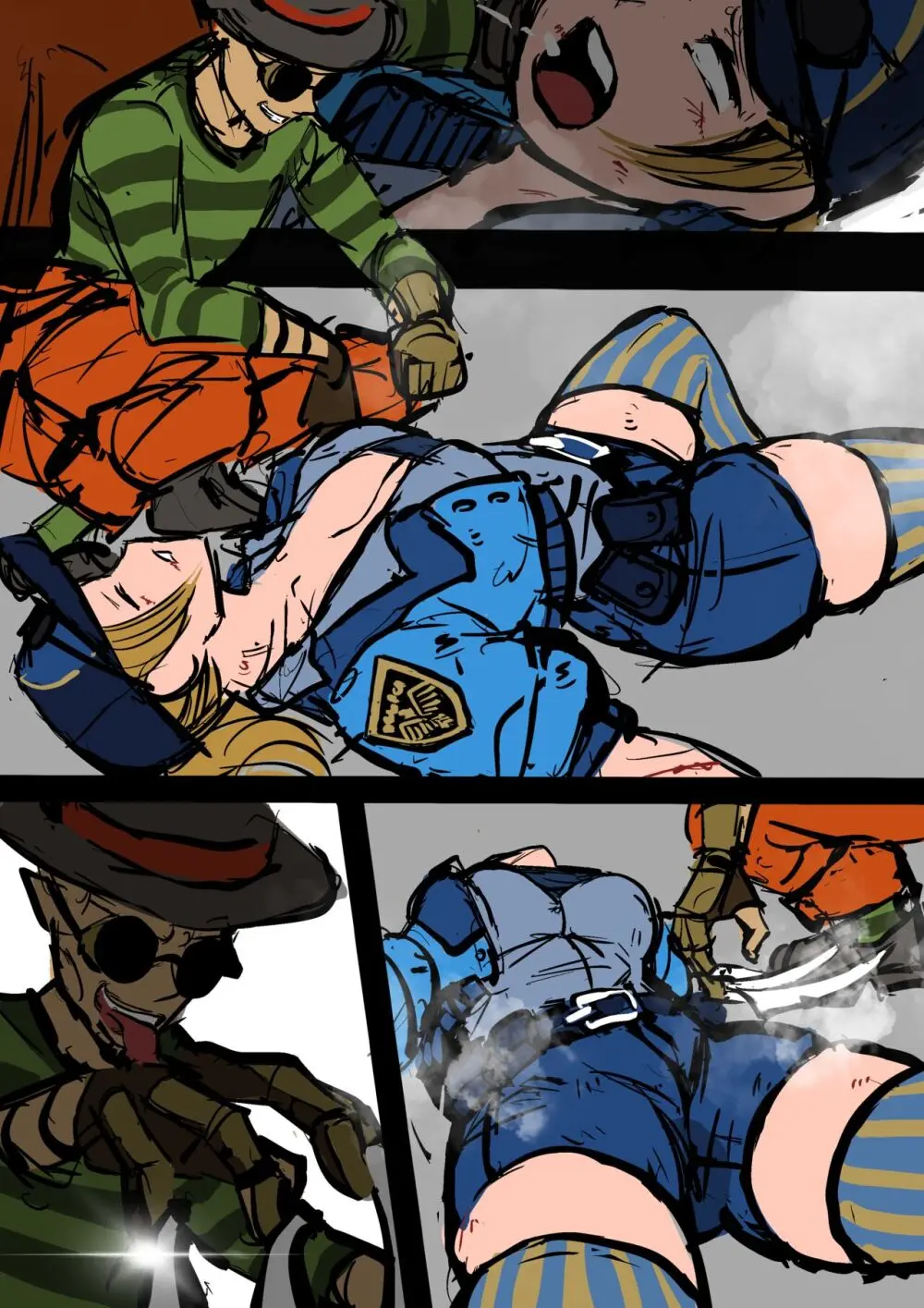 Lucia Morgan VS Choi Bounge Page.5
