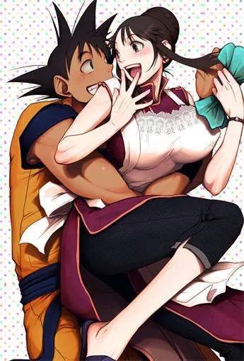 Goku x Chichi story throughout time Page.140