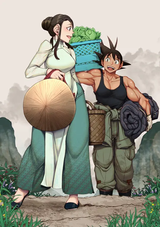 Goku x Chichi story throughout time Page.79