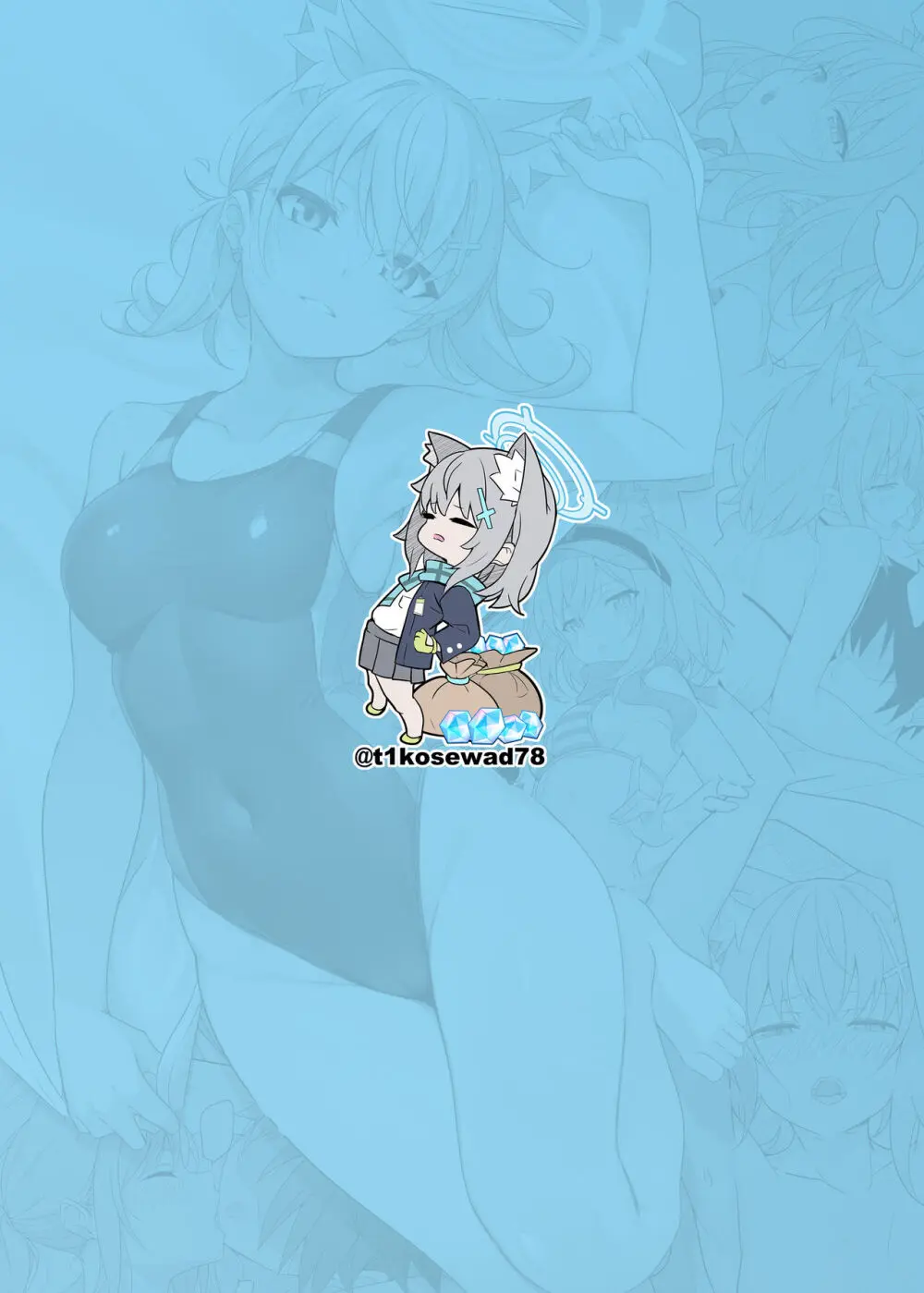 Daily Shiroko Summer Notes Page.36