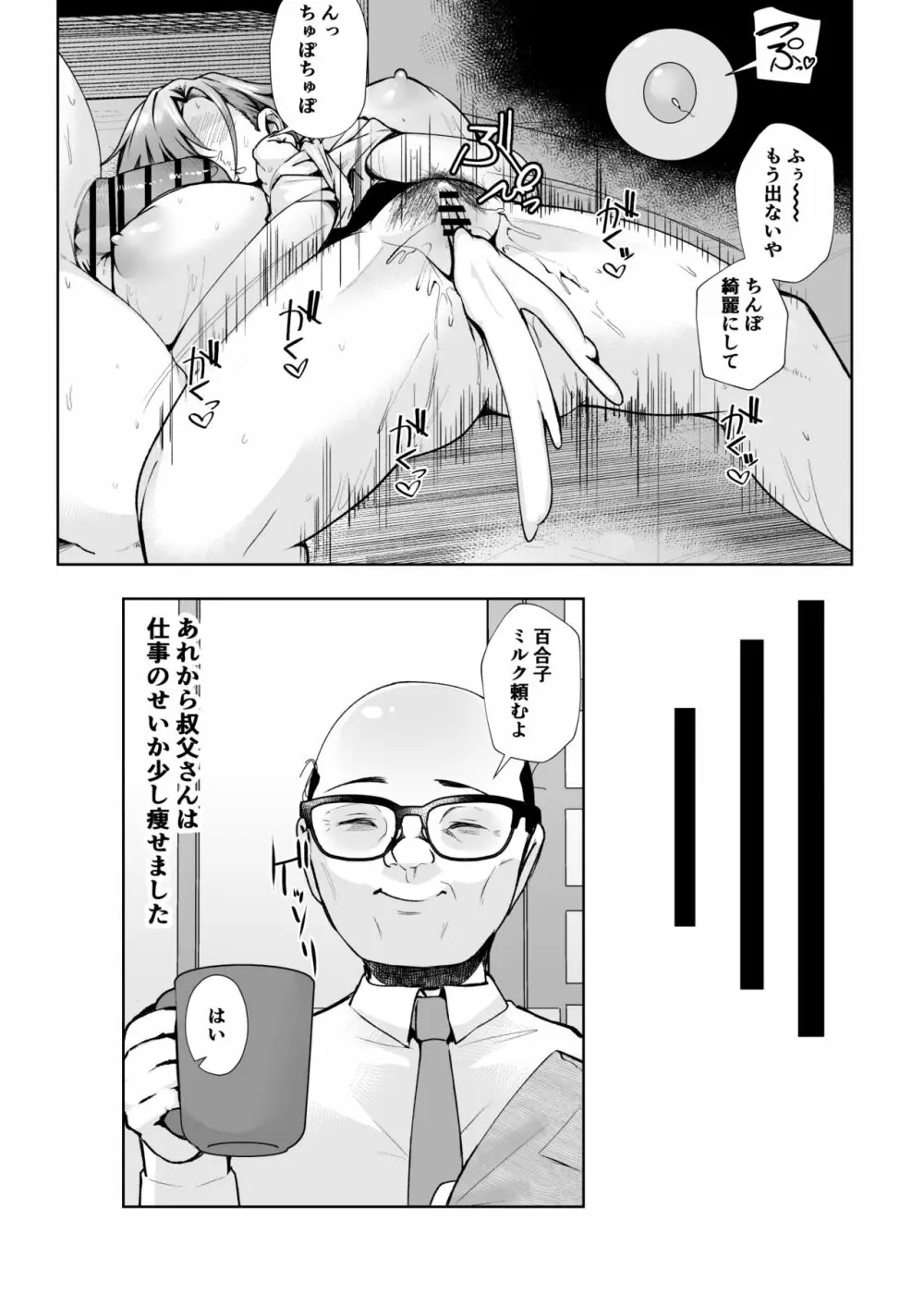 叔父さんが借金を妻の体で補填して欲しいと言われたので快諾した話 Page.37