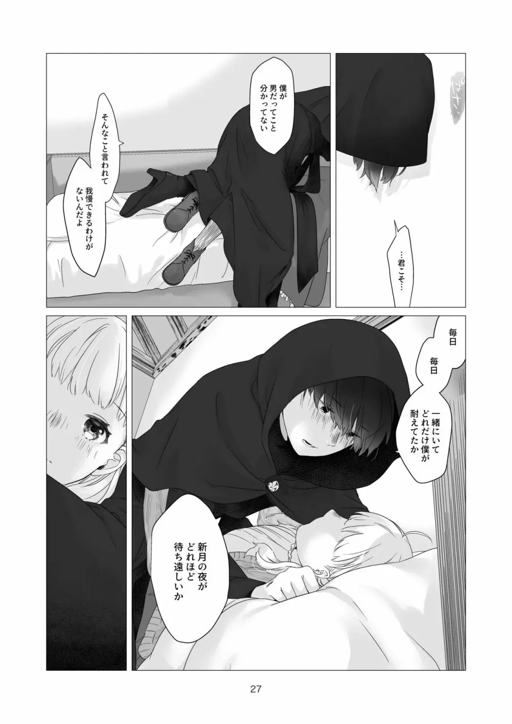 見習い魔法使い君の月の夜 Page.27
