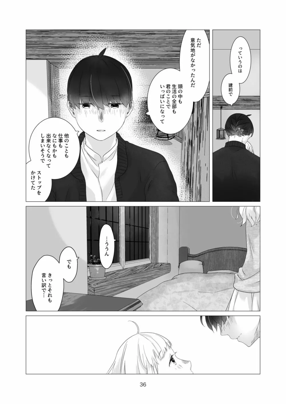 見習い魔法使い君の月の夜 Page.36