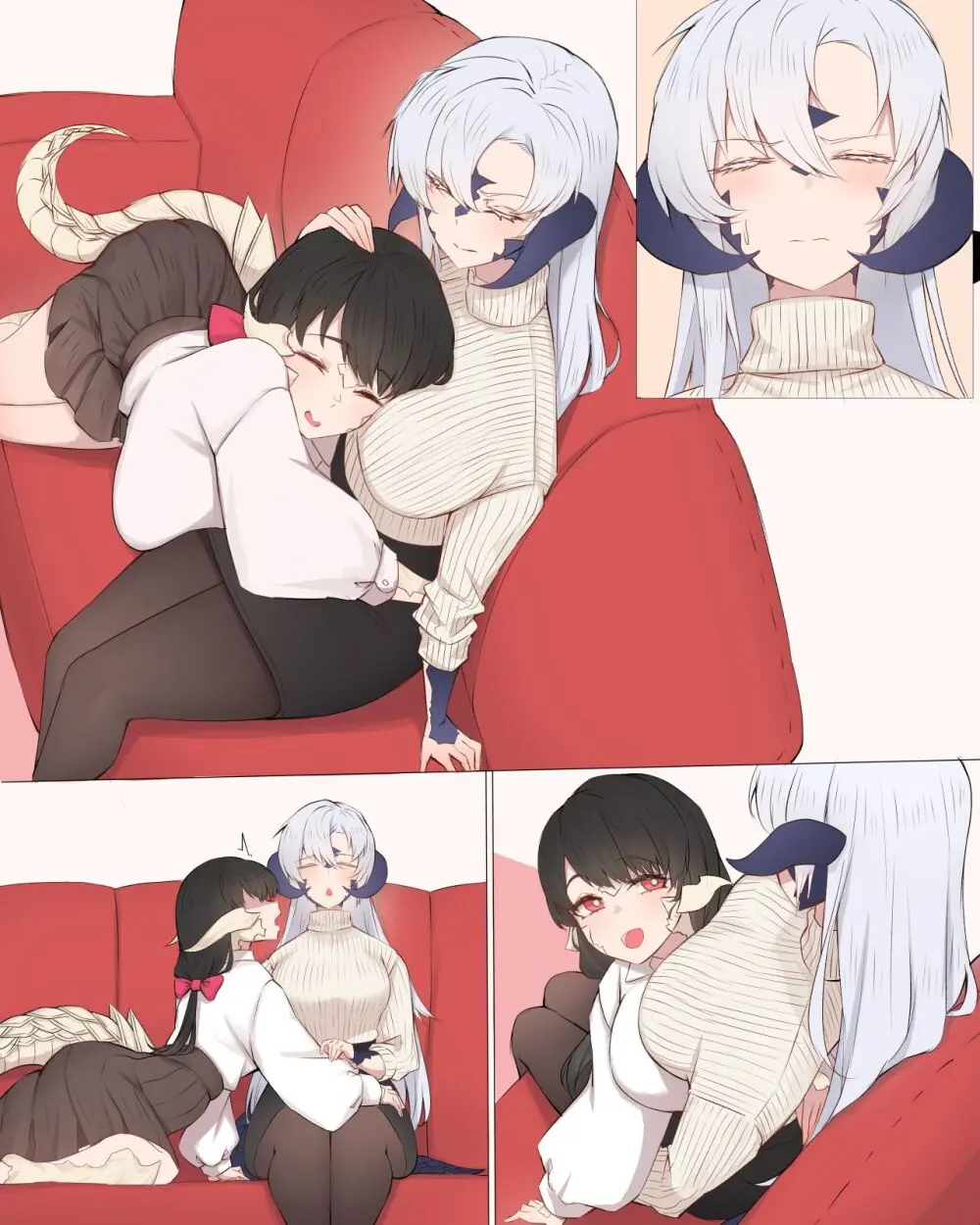 Cute Futanari Couple