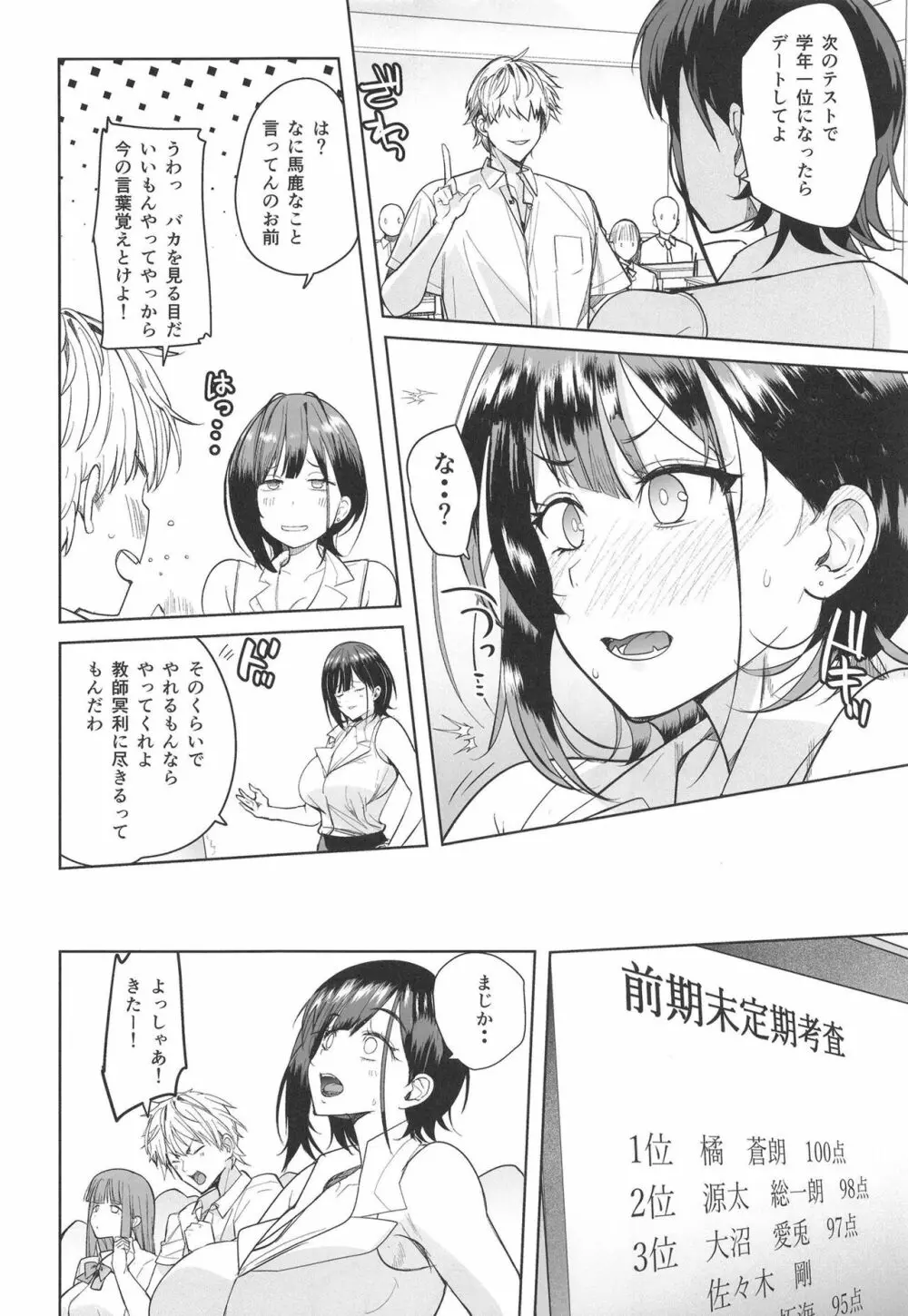 強気な担任教師堕としてみた Page.6