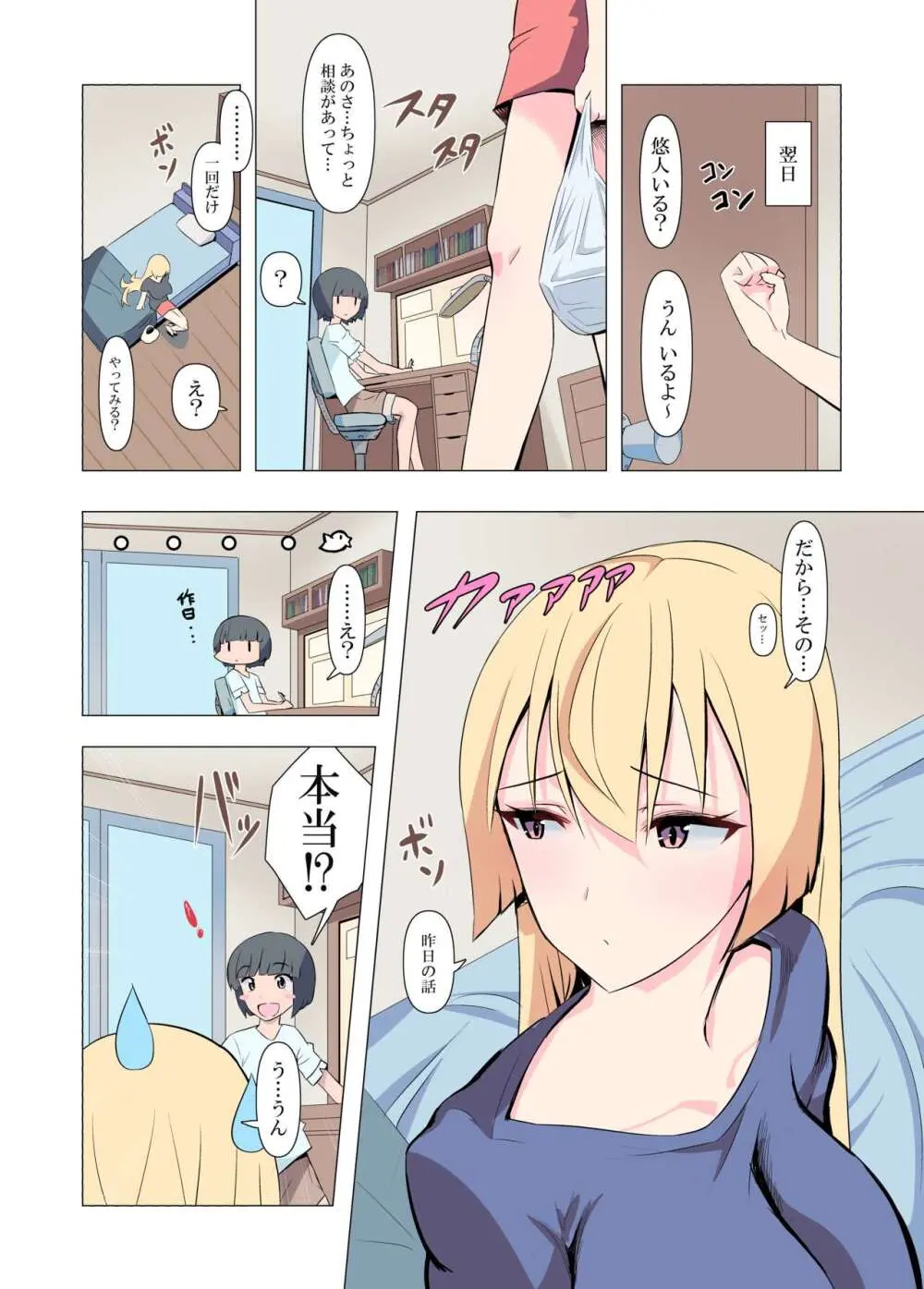 お姉ちゃんお願い!1回でいいからセックスさせて! Page.7
