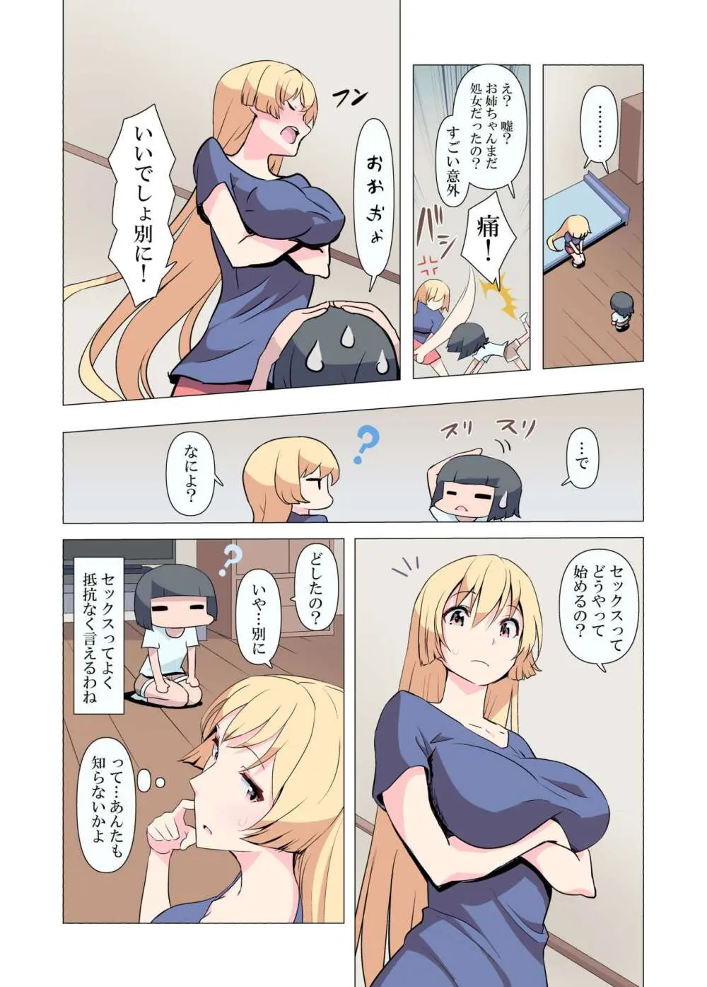 お姉ちゃんお願い!1回でいいからセックスさせて! Page.9