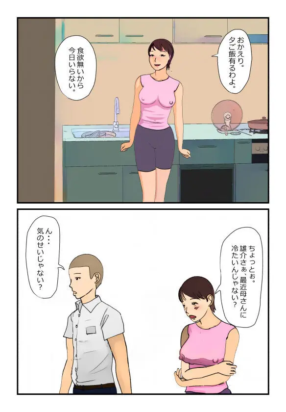 【近親相姦体験】反抗期の息子に堕とされた母親失格な私 Page.3