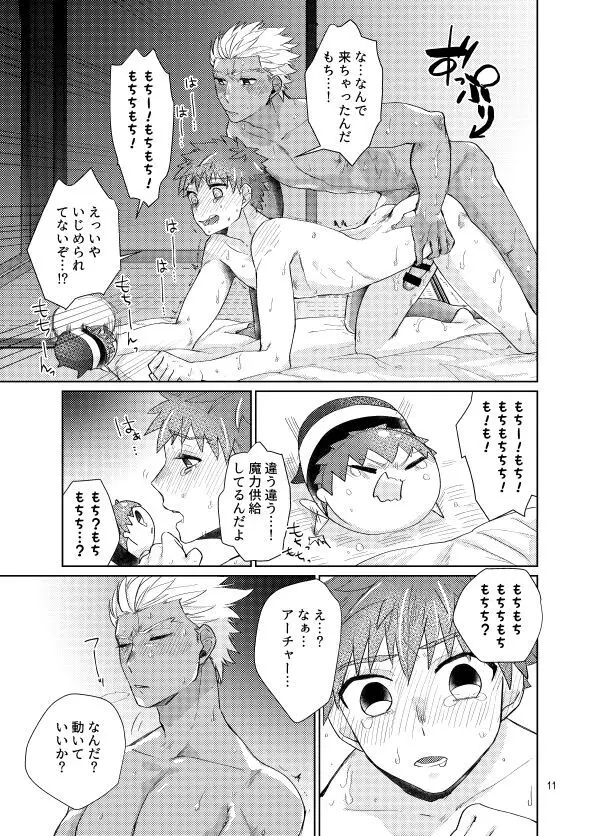 もちしろは衛宮士郎の使い魔である Page.9