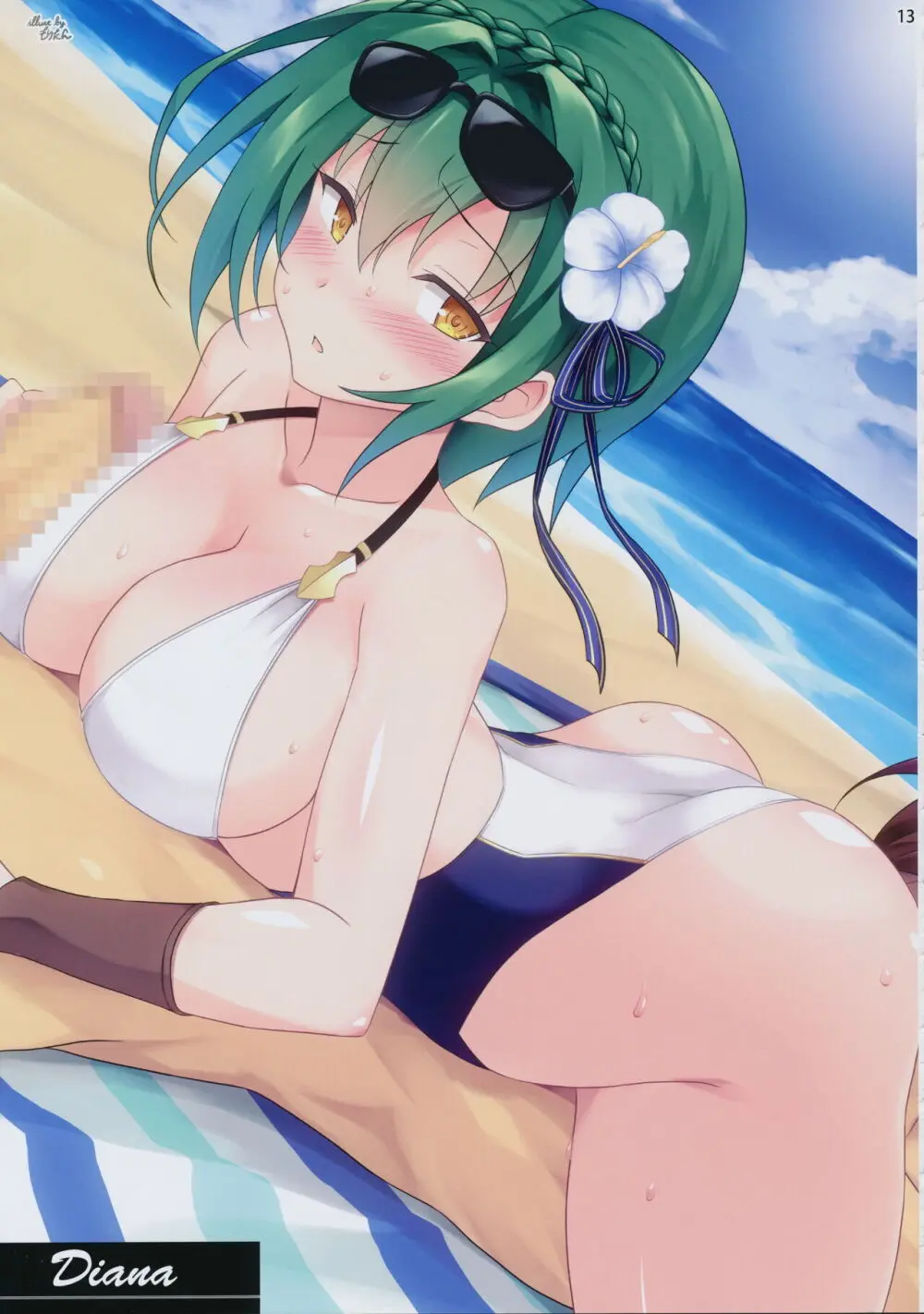 Millennium Vacation もりたん&八坂ミナトイラスト集 Page.12